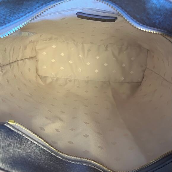 NWT Kate Spade Tinsel Lilac Frost Glitter Tote Bag - Picture 12 of 16